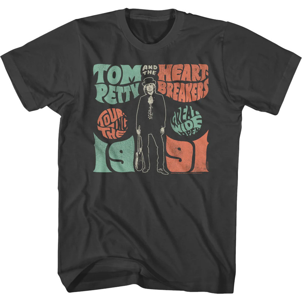 Touring The Great Wide Open Tom Petty And The Heartbreakers Tshirt